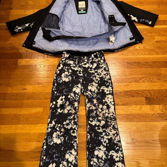 Roxy Brand Dry Flight Girls Jacket and Matching Pants (Girls 12- Lg) - Picture 2 of 4